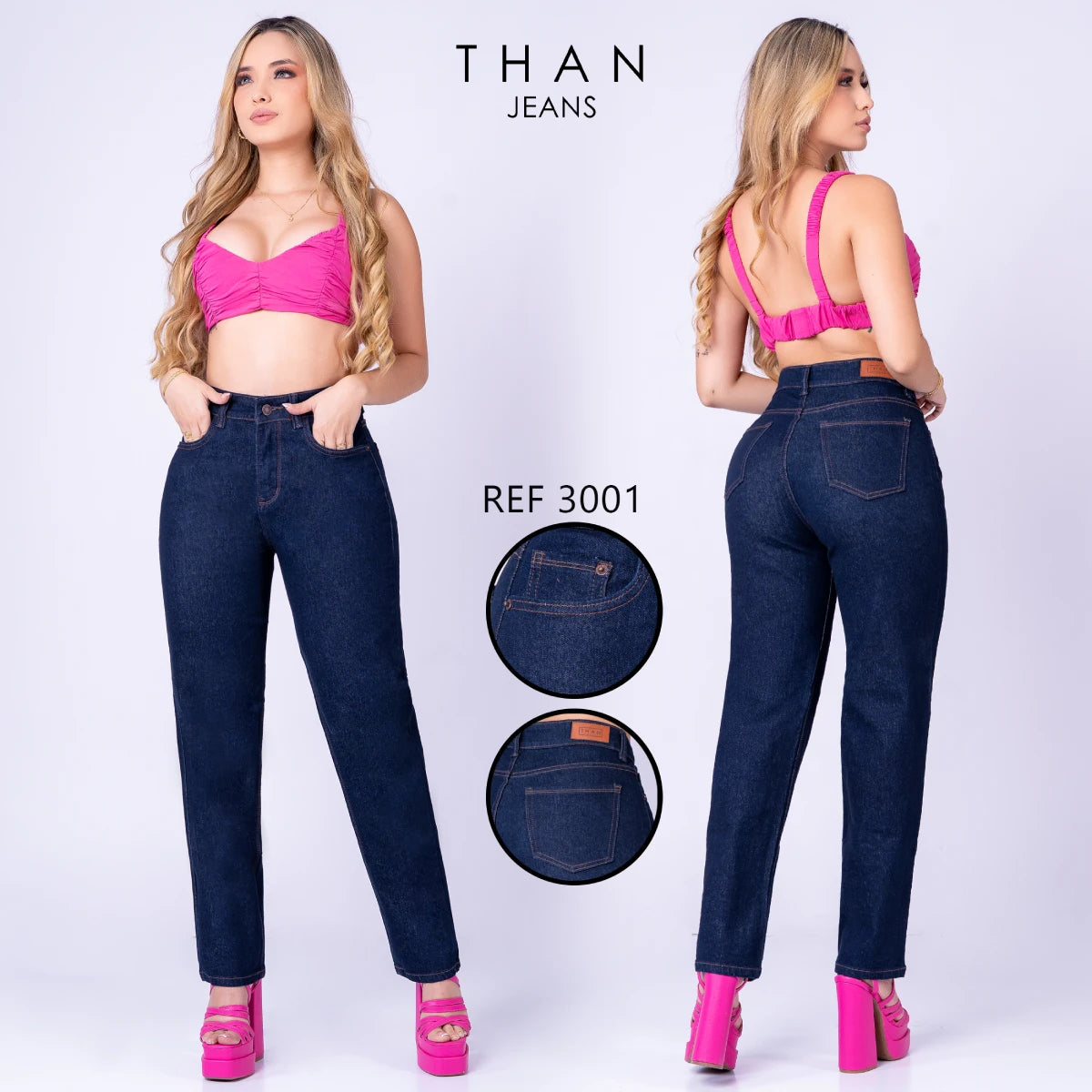 JEAN MOM FIT 5001