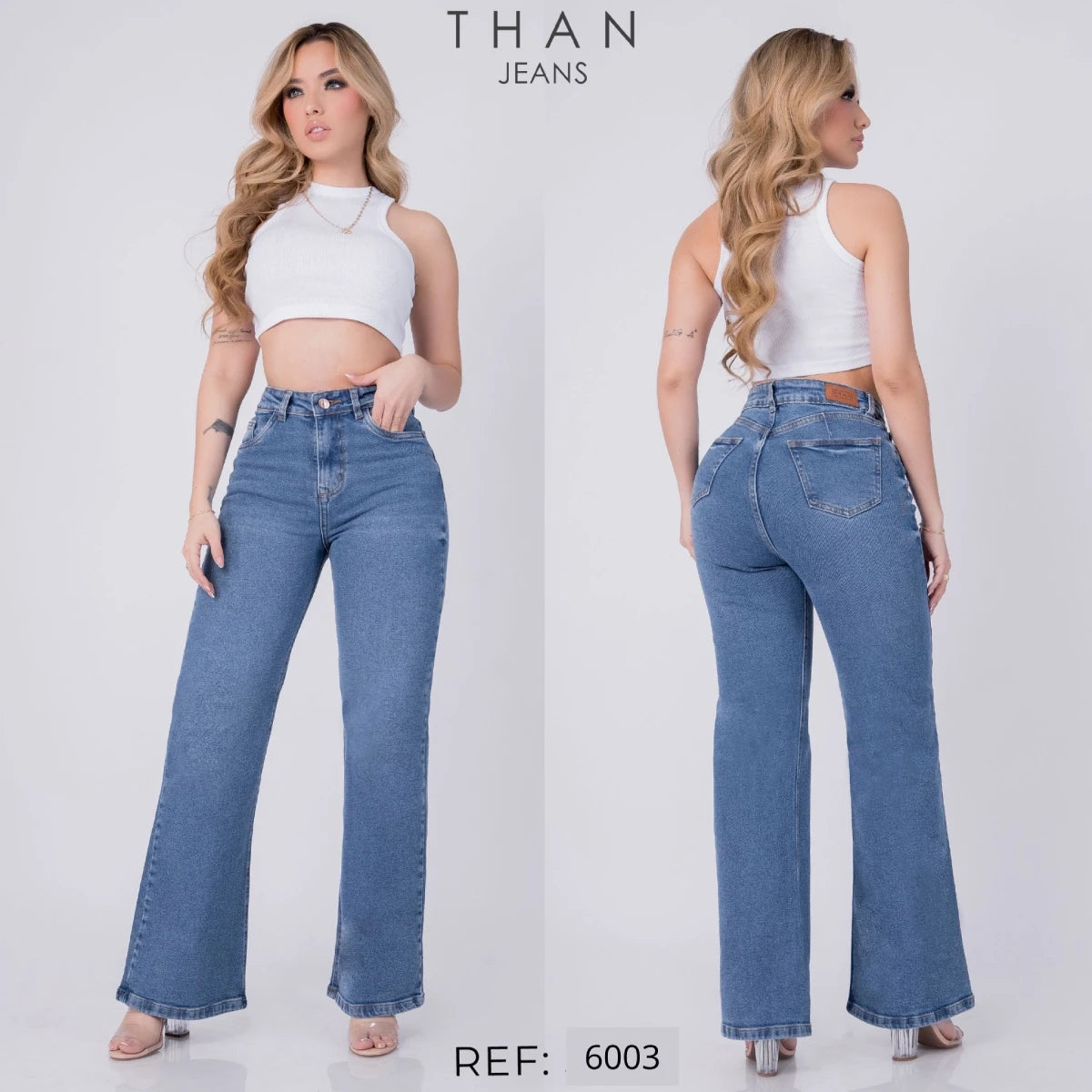 JEANS BOTA RECTA 6003