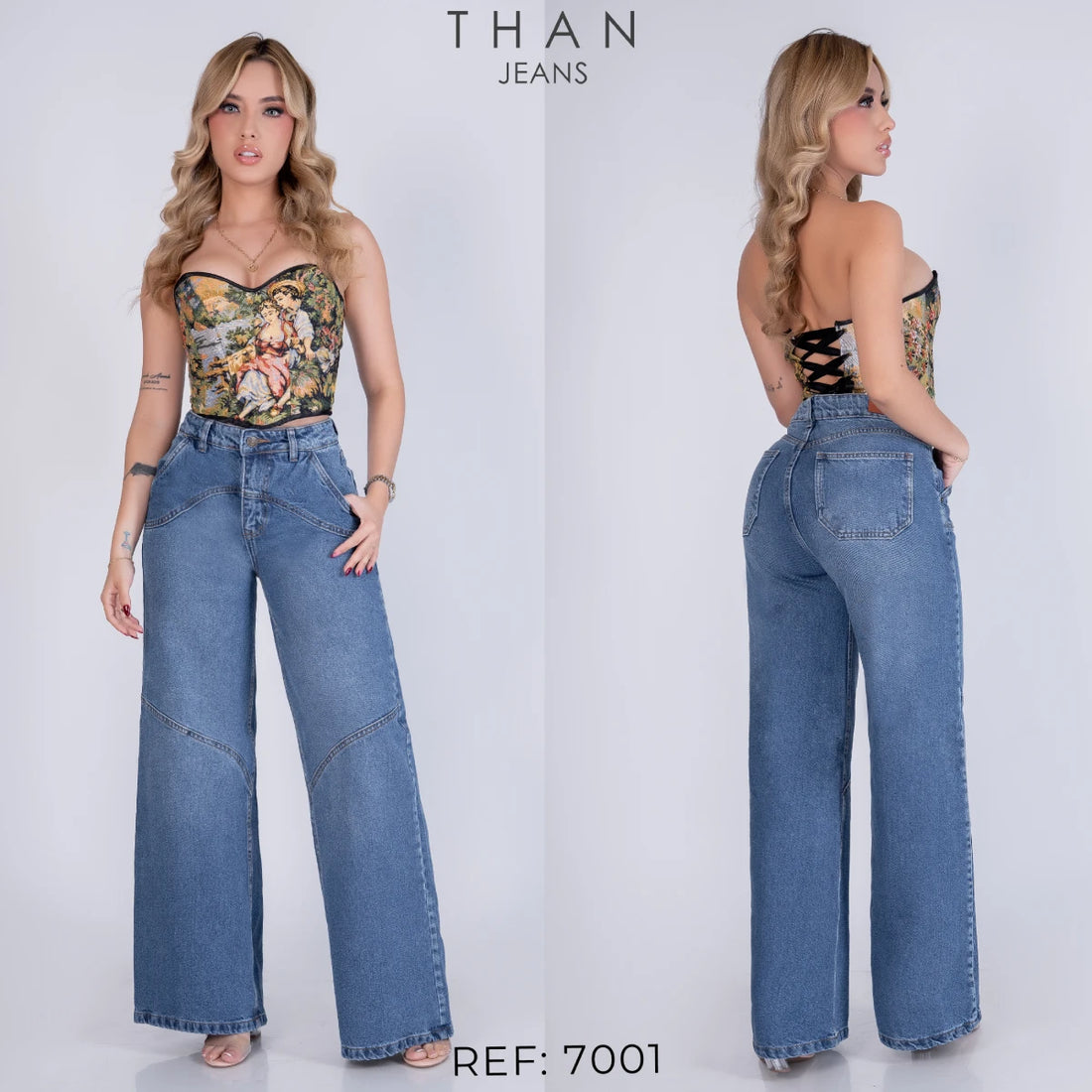 JEAN WIDE LEG 7001