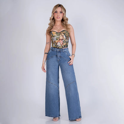 JEAN WIDE LEG 7001