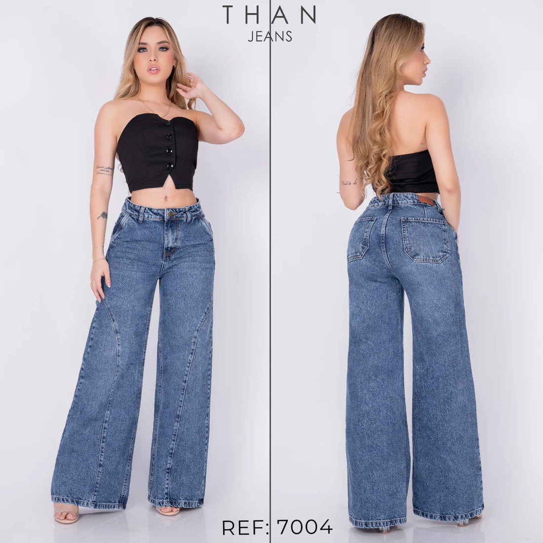 JEAN WIDE LEG 7004
