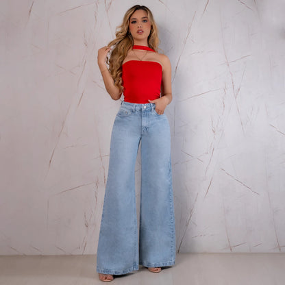 JEAN WIDE LEG 7006