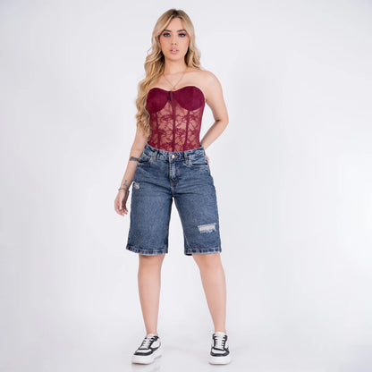 SHORT BIKER 8009